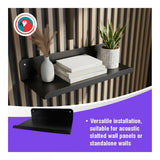 Parrot APS2560 Slatted Panel 600mm Steel Wall Shelf