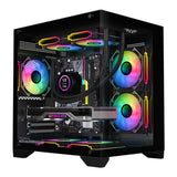 Armaggeddon Aquaron WiBO Micro-ATX Gaming Case Black AQUARONWIBOBLK