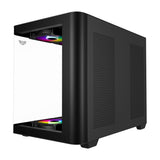 Armaggeddon Aquaron X-Curve 285 M-ATX Gaming PC Case Black AQUARONXCURVE258BLK