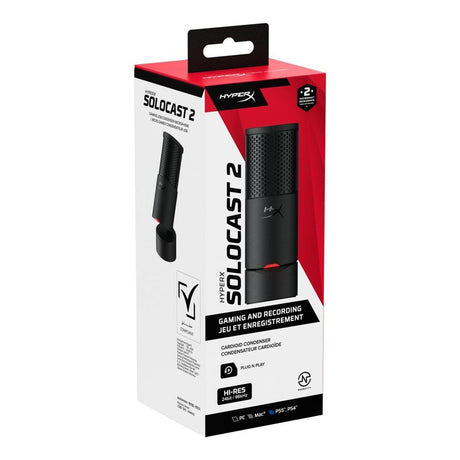 HyperX SoloCast 2 Gaming Microphone Black AR0A0AA