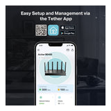 TP-Link Archer BE400 Dual-band Wi-Fi 7 Router Black