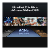 TP-Link Archer BE550 BE9300 Tri-Band Wi-Fi 7 Router