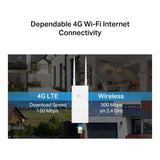 TP-Link Archer MR402 AC1200 Outdoor Wireless Router - Dual-band 2.4GHz and 5GHz 4G LTE