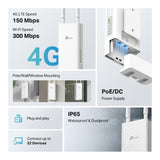 TP-Link Archer MR402 AC1200 Outdoor Wireless Router - Dual-band 2.4GHz and 5GHz 4G LTE