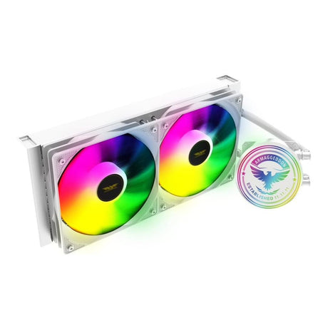 Armaggeddon Arctic Freeze 240 CPU Liquid Cooler White ARCTICFREEZPRO240WHT