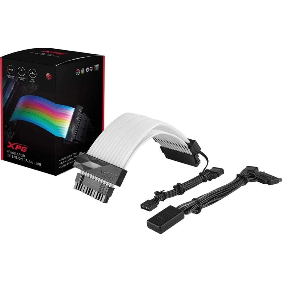 ADATA XPG Prime ARGB 24 Pin Extension Cable ARGBEXCABLE-MB-BKCWW