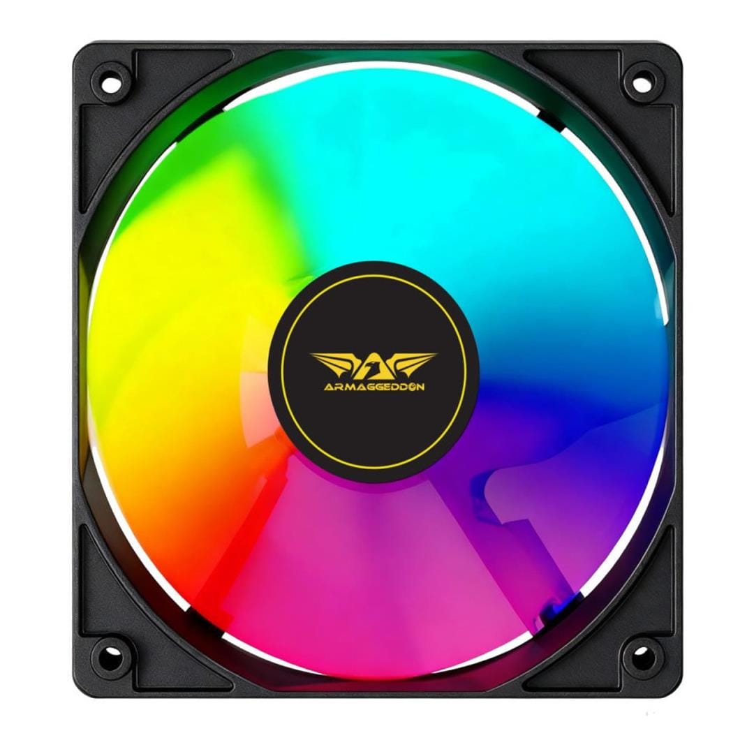 Armaggeddon ARGB Kit 6000 Pro Cooling 120mm Fan Kit Black ARGBKIT6000PROBLK