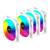 Armaggeddon ARGB Kit 6000 Pro Cooling 120mm Fan Kit White ARGBKIT6000PROWHT
