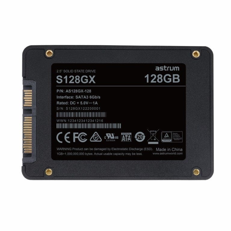 Astrum S128GX 128GB 2.5-inch SATA III Internal SSD AS128GX
