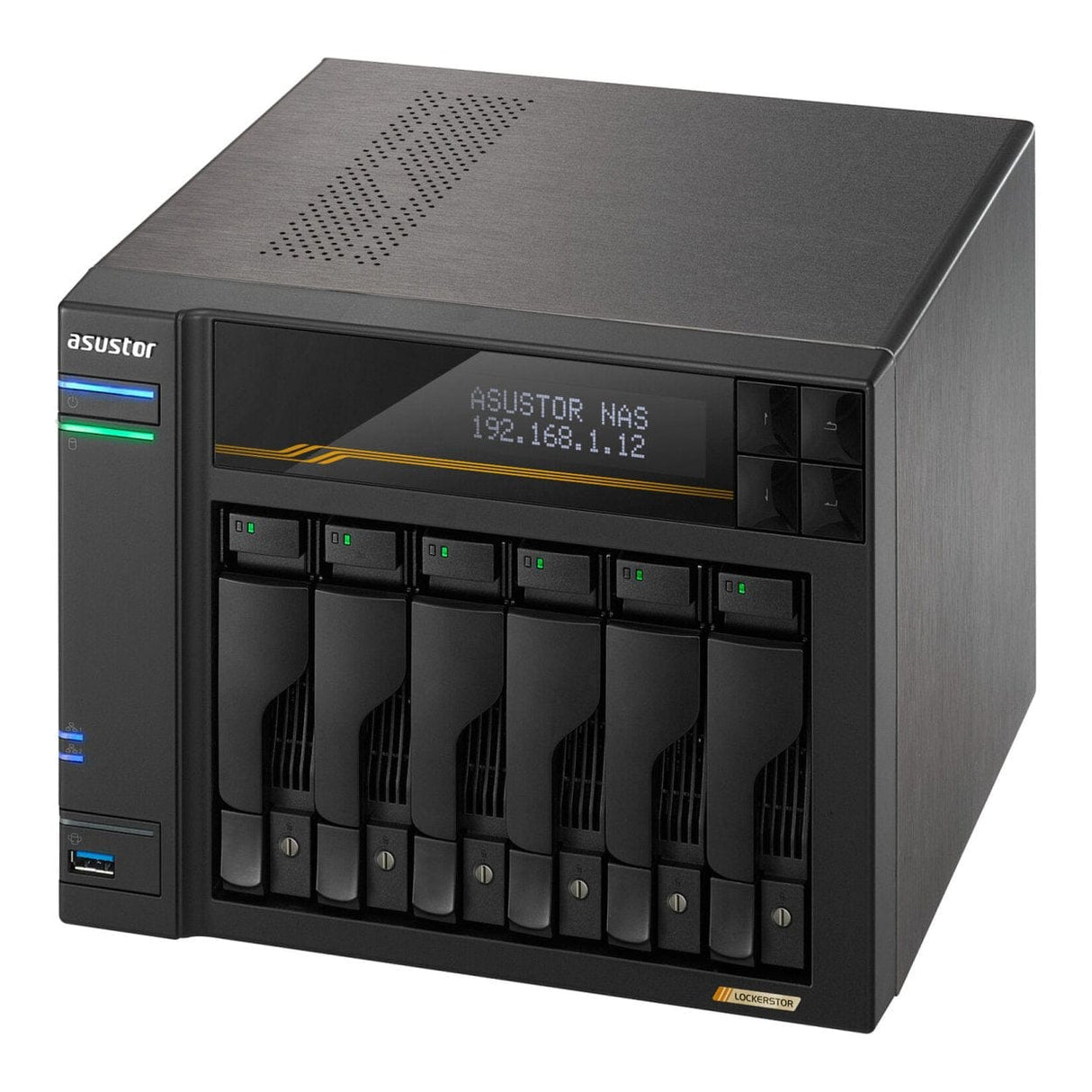 Asustor Lockerstor AS6806T 6 Gen3 6-Bay NAS Enclosure