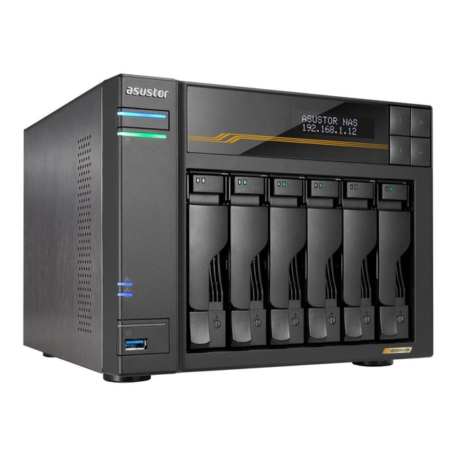 Asustor Lockerstor AS6806T 6 Gen3 6-Bay NAS Enclosure