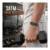 Astrum SB100N Smart Fitness Band with Zinc Nylon Strap ASB100NB