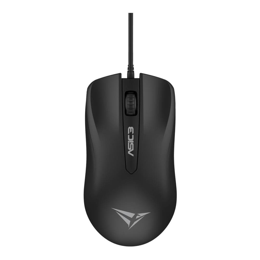Alcatroz Asic 2 High Resolution Optical Wired Mouse Black ASIC2BLK-B
