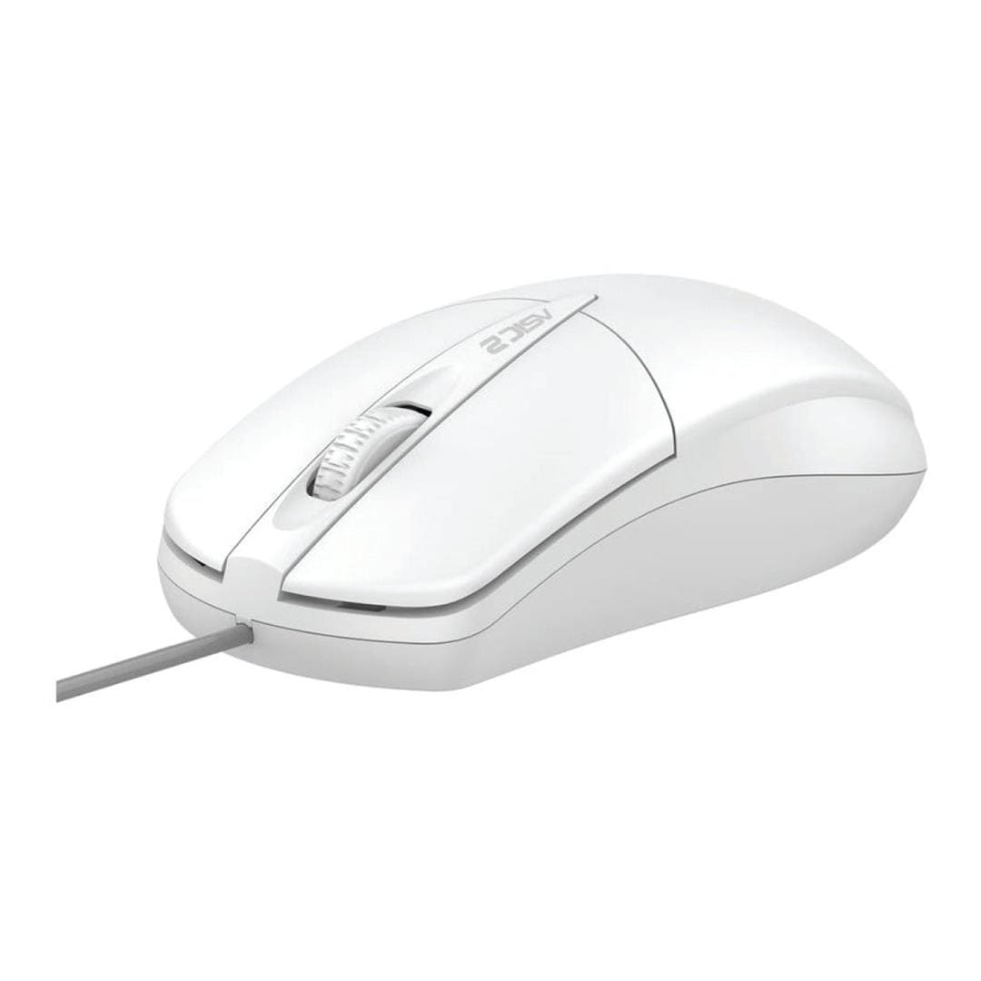 Alcatroz Asic 2 High Resolution Optical Wired Mouse White ASIC2WHT