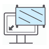 Targus 4Vu Magnetic Privacy Screen for 14-inch (16:10) Notebooks ASM140W1GL