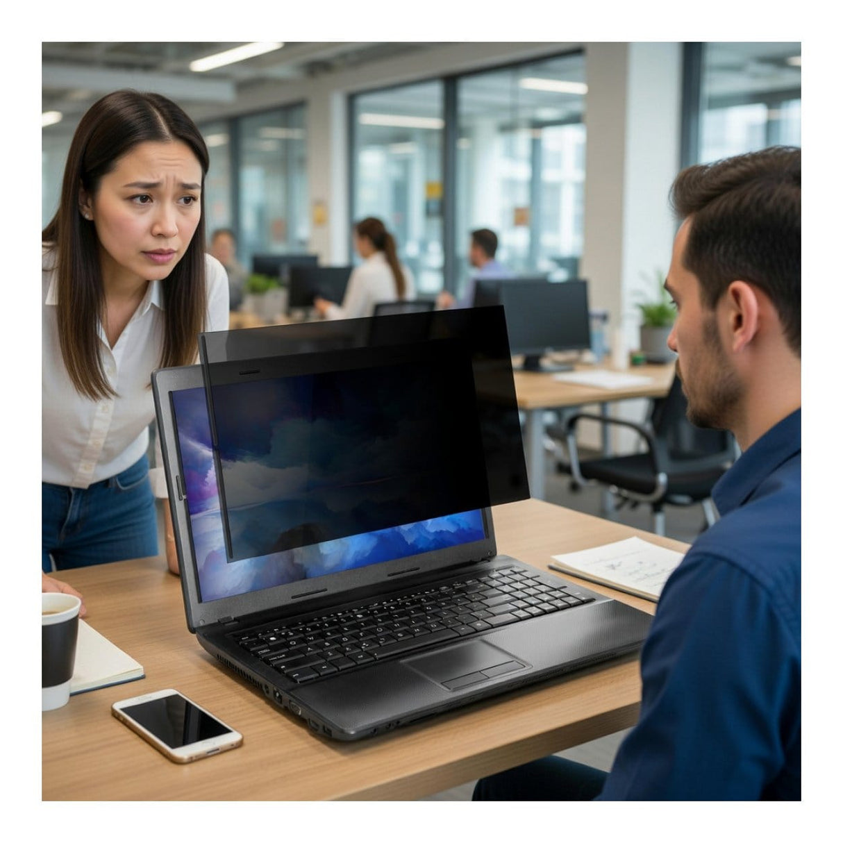 Targus 4Vu Magnetic Privacy Screen for 14-inch (16:10) Notebooks ASM140W1GL