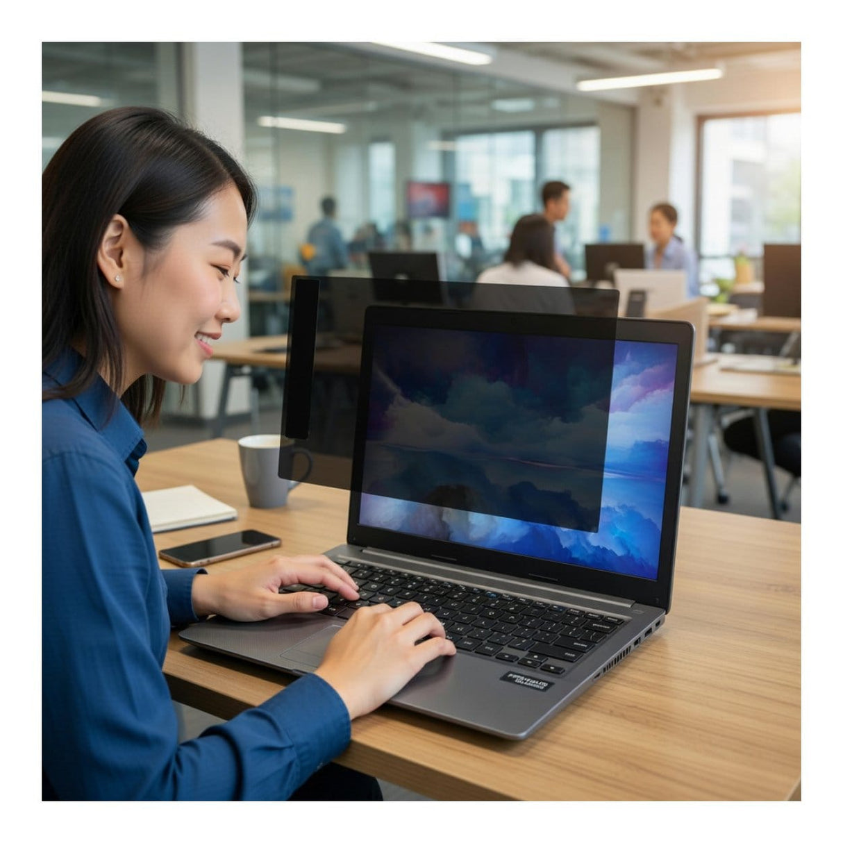 Targus 4Vu Magnetic Privacy Screen for 14-inch (16:10) Notebooks ASM140W1GL