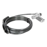 Targus DEFCON Ultimate 2m Universal Resettable Combination Lock ASP96RGLX