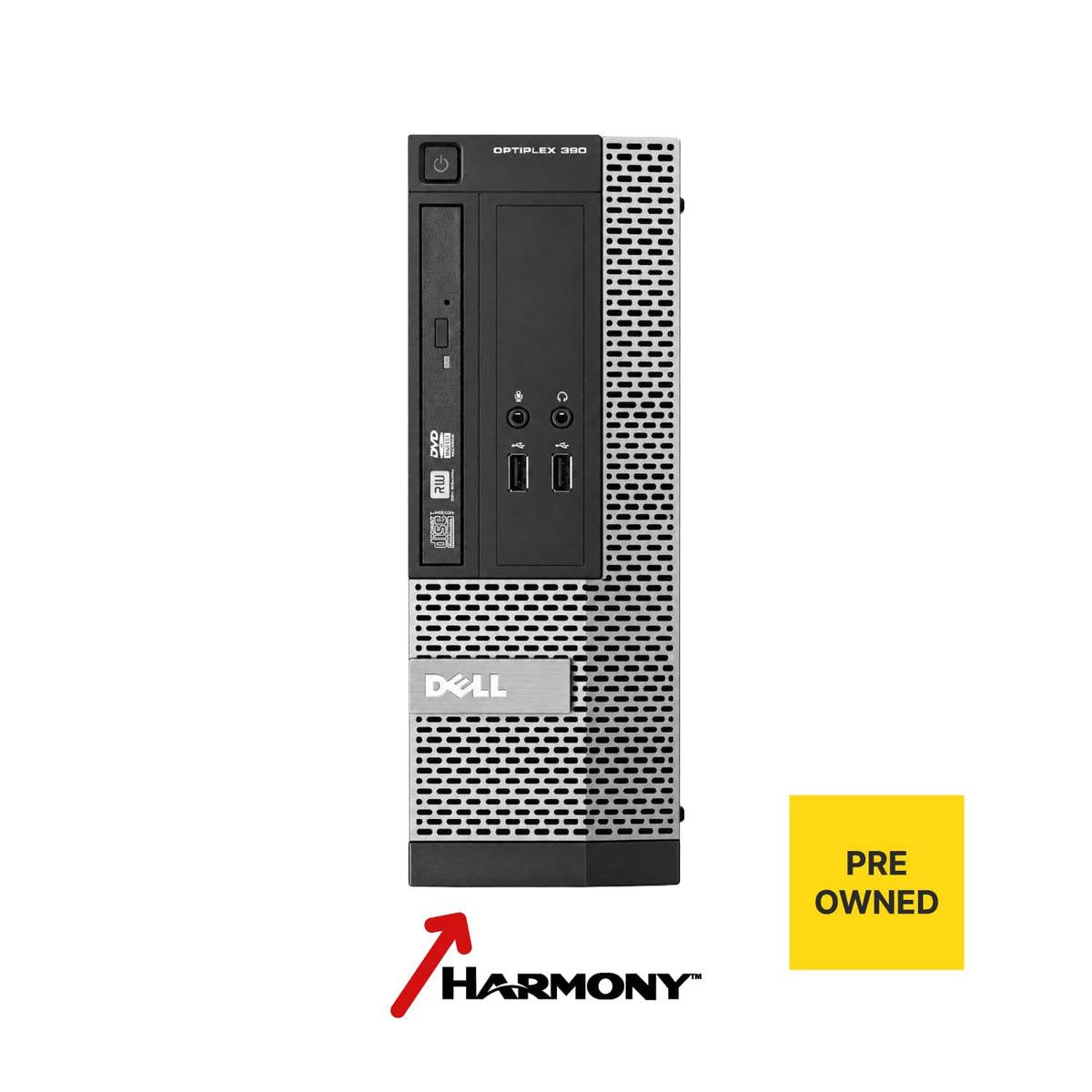 Dell OptiPlex 390 SFF Desktop PC - Intel Core i3-2120 3.30GHz 8GB RAM 250GB SATA HDD 256GB SATA SSD