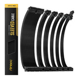 Antec 300mm Sleeved Braided Power Extension Cable Kit AT-ECAB-BK300-C1P4-BK