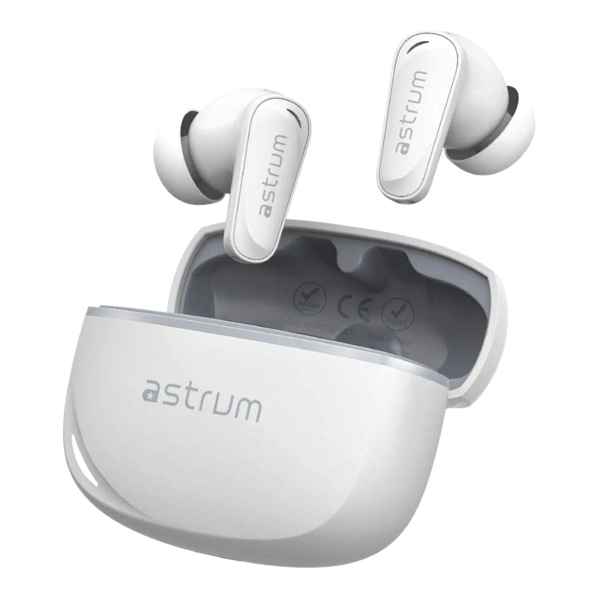 Astrum DUOZ ENC10 TWS Bluetooth Earbuds White ATWDE10W