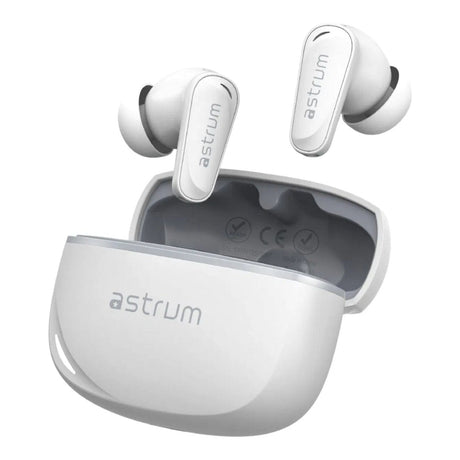 Astrum DUOZ ENC10 TWS Bluetooth Earbuds White ATWDE10W