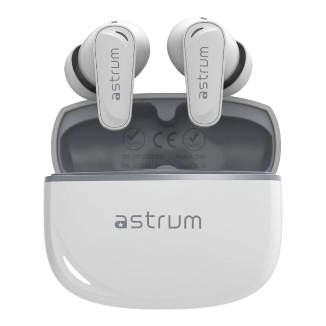 Astrum DUOZ ENC10 TWS Bluetooth Earbuds White ATWDE10W
