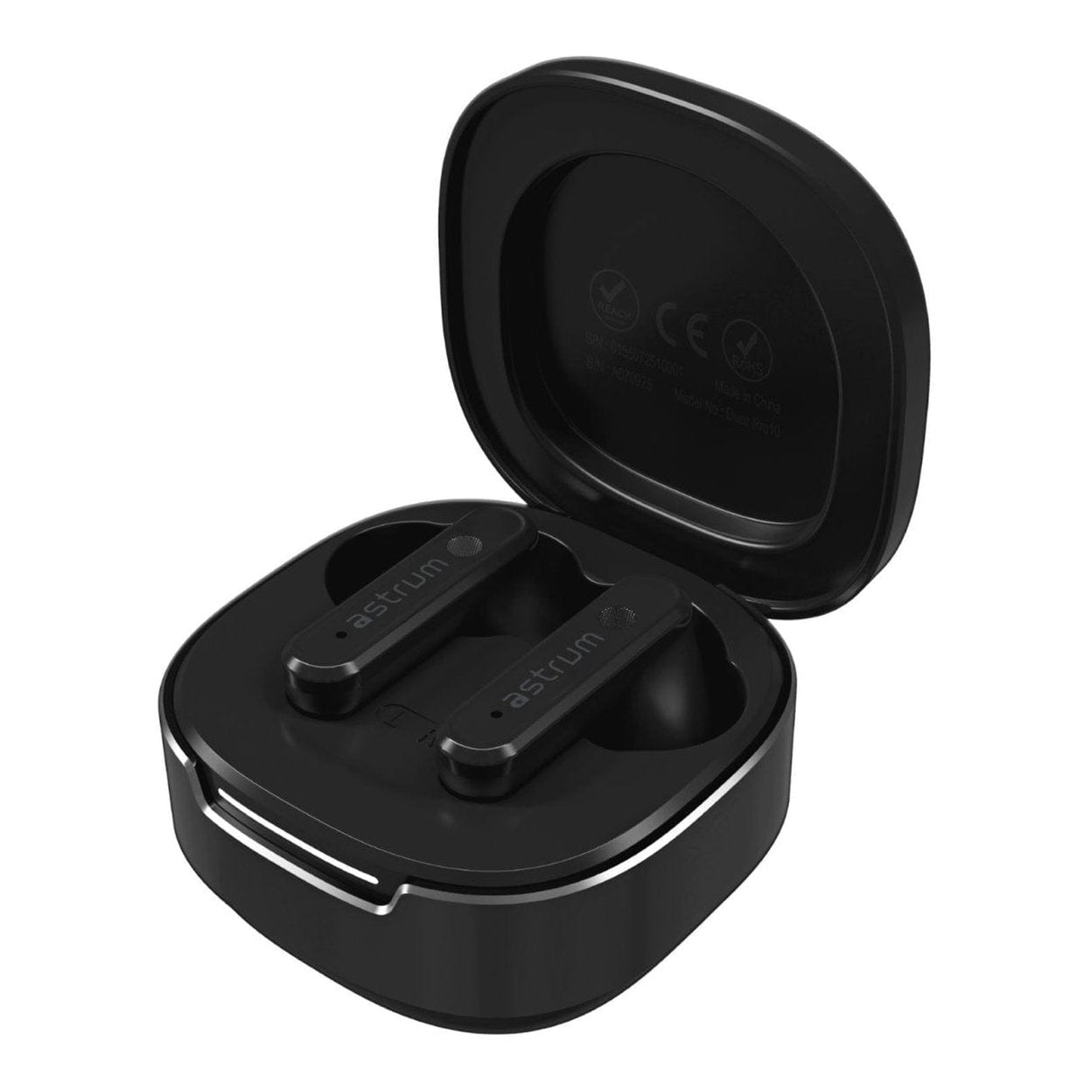 Astrum Duoz Pro10 TWS Hybrid ANC Earbuds Black ATWDP10B