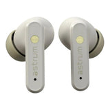 Astrum Duoz Pro10 TWS Hybrid ANC Earbuds Cream and Gold ATWDP10W