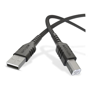 Astrum 1.5m UAB20B USB 2.0 Braided Printer Cable AUAB2015BB