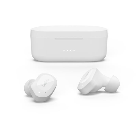 Belkin SoundForm Play True Wireless Earbuds - White AUC005BTWH