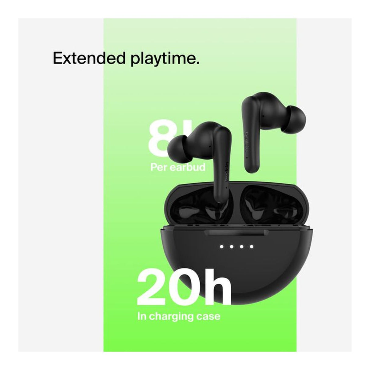 Belkin SoundForm Rhythm TWS Earbuds Black AUC012BTBK