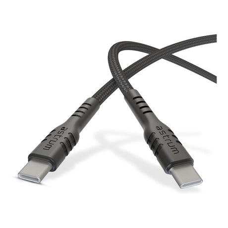 Astrum UCC60B 60W Type-C Male to Male Braided Cable 1m AUCC6010BB