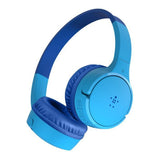 Belkin Soundform Mini Kids Wireless Headphones Blue with Case AUD001HQBLV3CS