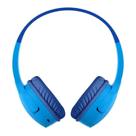 Belkin Soundform Mini Kids Wireless Headphones Blue with Case AUD001HQBLV3CS