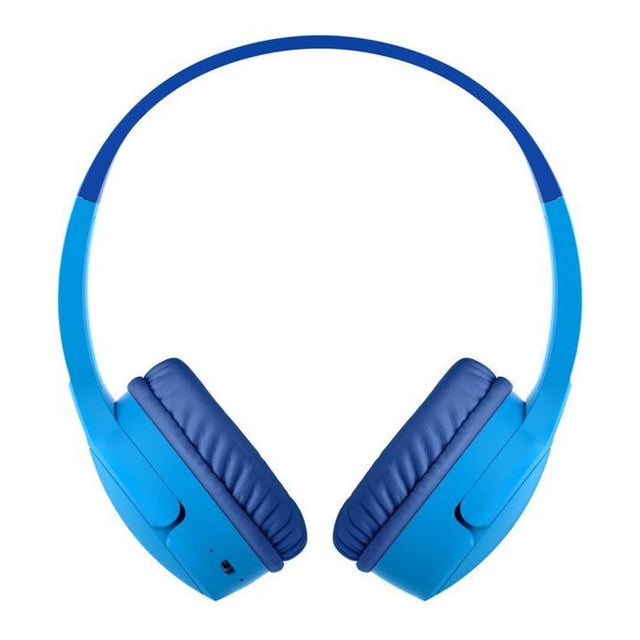 Belkin Soundform Mini Kids Wireless Headphones Blue with Case AUD001HQBLV3CS