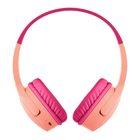 Belkin Soundform Mini Kids Wireless Headphones Pink with Case AUD001HQPKV3CS