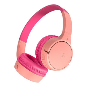 Belkin SoundForm Mini Wireless On-Ear Headphones for Kids Pink AUD002BTPKV3