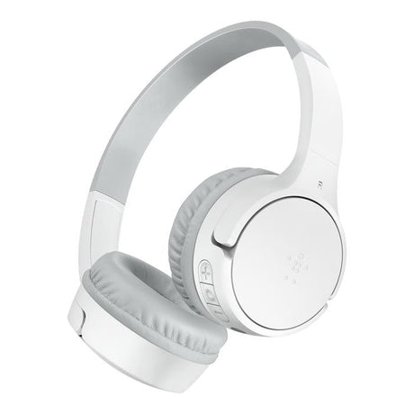 Belkin SoundForm Mini Wireless On-Ear Headphones for Kids White AUD002BTWTV3