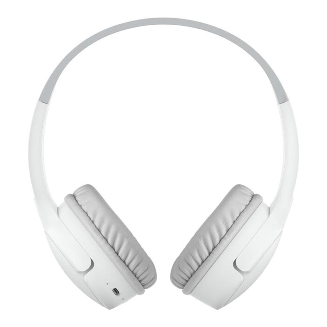 Belkin SoundForm Mini Wireless On-Ear Headphones for Kids White AUD002BTWTV3