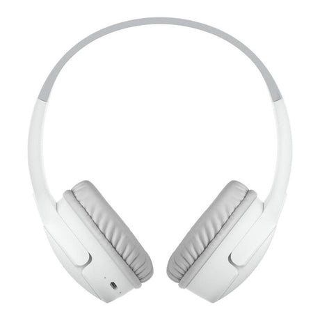 Belkin SoundForm Mini Wireless On-Ear Headphones for Kids White AUD002BTWTV3