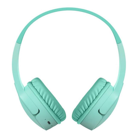 Belkin SoundForm Mini Kids Wireless Headphones Mint Green AUD002HQMNV3