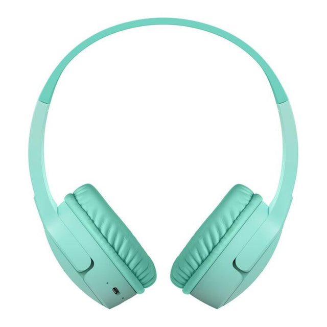 Belkin SoundForm Mini Kids Wireless Headphones Mint Green AUD002HQMNV3