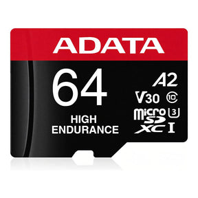 ADATA 64GB MicroSDXC UHS-I Class 10 Memory Card AUSDX64GUI3V30SHA2-RA1