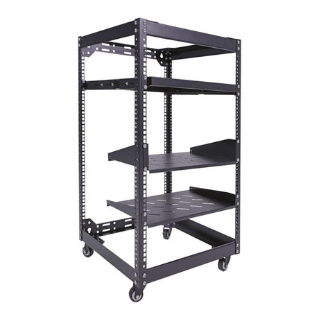 LinkQnet 16U AV Rack with 4 Castors