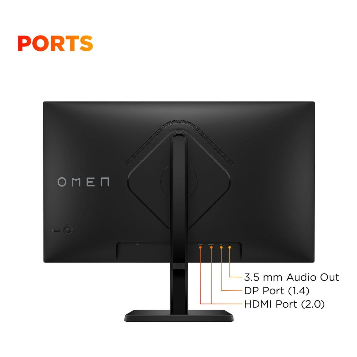 HP OMEN 27 G2 27-inch 1920 x 1080p FHD 16:9 180Hz 1ms LCD IPS Gaming Monitor AV4K1AA