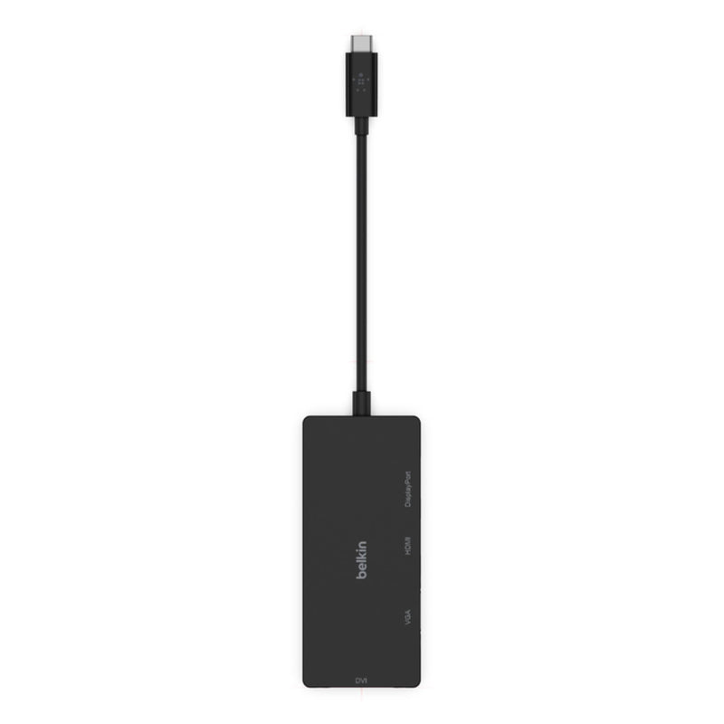 Belkin USB-C Multiport Adapter Black AVC003BTBK