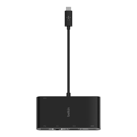 Belkin 100W 5-in-1 USB-C Multimedia and Charge Adapter Black AVC004BTBK