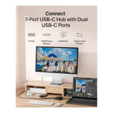 Belkin Connect 7-in-1 Type-C USB Hub Black AVC023HQBK