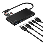 Belkin Connect 7-in-1 Type-C USB Hub Black AVC023HQBK